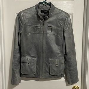 ALFANI WOMEN’S Leather Jacket